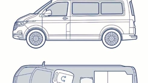 Ocean mit AHK  – VW California Ocean T6.1 