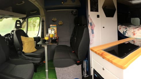 Fully loaded adventure mobile