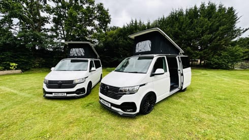4 berth Volkswagen Transporter campervan from 2020