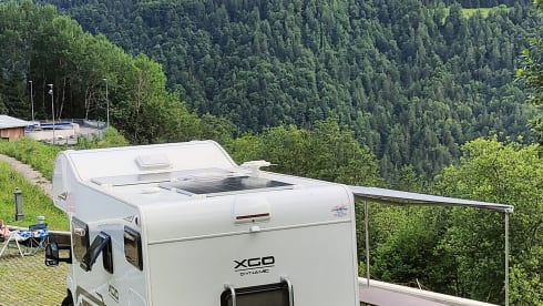 Coraggio – Fresh Courage for 7 people ideal for a free stop