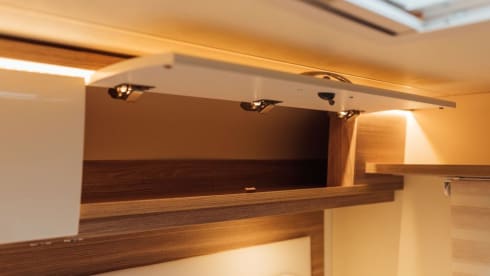 4p Bürstner luxury semi-integrated camper from 2021