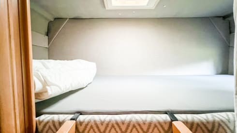 Perfect family camper with bunk bed