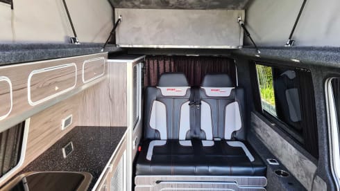 Wallace – High Spec 4 berth VW T6 Camper in Derbyshire