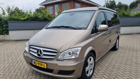 2-person Mercedes-Benz campervan from 2011