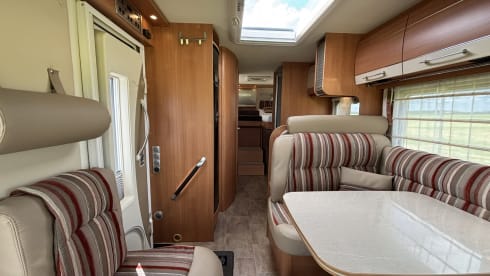 Fijne Bürstner camper 4p