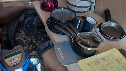 Liz – 4 berth Burstner Motorhome with Gasflow system and solar panels