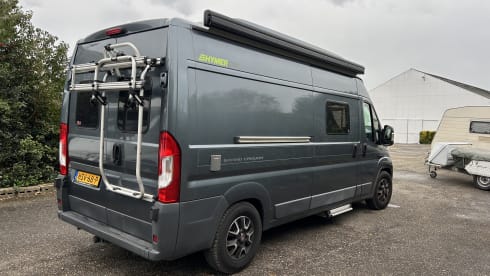 4p Hymer bus uit 2018