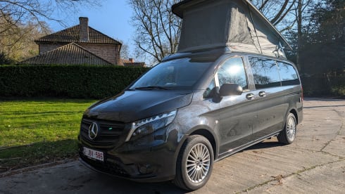 Crosscamp op Mercedes Vito - Avontuur voor 4 (5) pers.