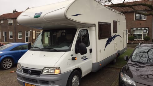 Complete family camper Fiat 7 people