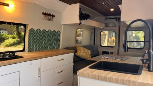 Luv Shack – 3 berth Peugeot campervan from 2016