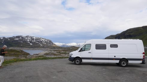 Extra spacious and luxurious Mercedes Sprinter camper van