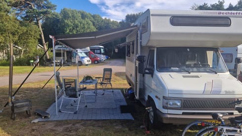 Campertje – 5p Fiat Dethleffs Golbetrotter Alcove from 1995