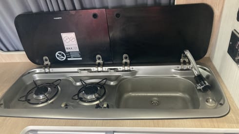 Elsie Girl – 2 berth VW semi high top campervan 