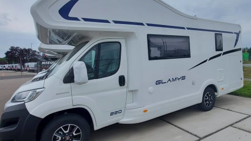 fiat glamys alkloof – Family mobilhome for rent