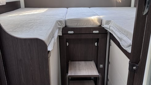 4p. camper di lusso per famiglie