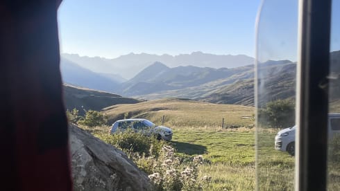 Evangeline – Beautifully crafted OFF-GRID 2 person camper.