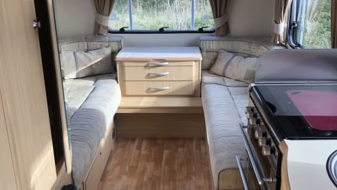 Camp David – 2 berth Fiat campervan from 2007