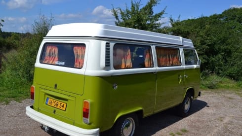 Retro VW T2B Camper droombus - technically top!