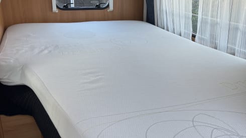 On an adventure with our nice economical semi-integrated camper