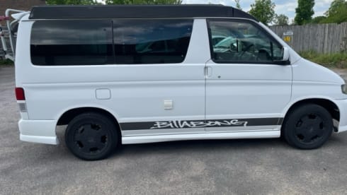 Baz – 4 berth Mazda Customised Campervan