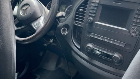 Mercedes-Benz Vito campervan with beautiful installation.