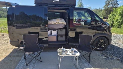 Molly – Electrische Campervan Kia Pv 5.    Inclusief BRANDSTOFKOSTEN(stroom)