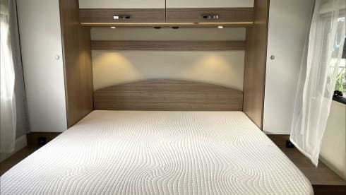 Goldie – 5 berth Carado integrated from 2018