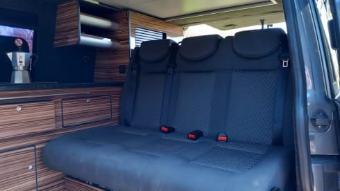 The Incredible Chris – 6 seater VW Campervan, Fully converted, 60,000 milage