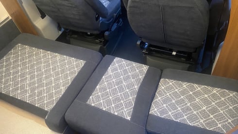 A compact, luxurious 2/3p camper BJ 2018
