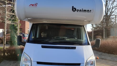 Onze Mobi – Cozy family mobi (4p) with 'everything on and off'!