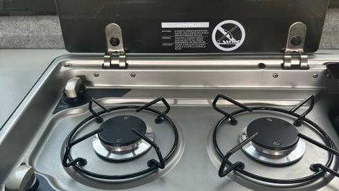 VW transporter converted for 2