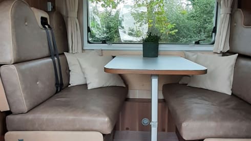 Spacious cozy and luxurious family camper
