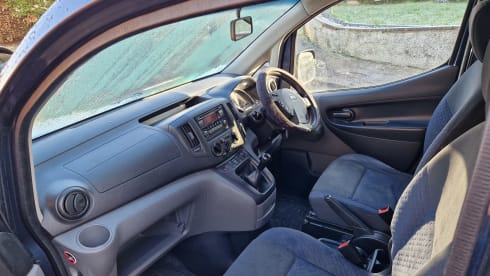 Bluebell – 2 berth Nissan campervan from 2012