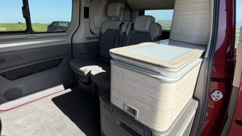  Betty – Volkswagen California Ocean EHybrid 2025 met 4 slaapplaatsen