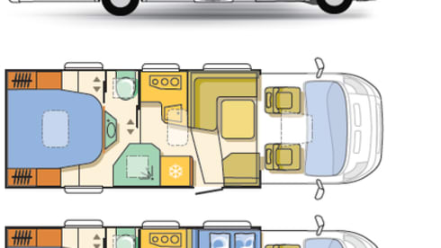 A3 – 4p Adria Mobil semi-integrated 