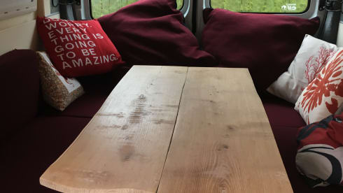 Ruth – Spacious, high 2p bus camper 