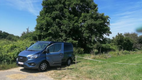 4p Ford campervan uit 2021