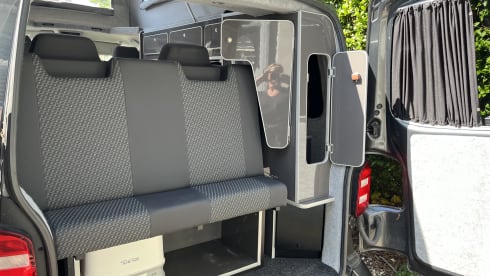 4 berth Volkswagen campervan from 2015