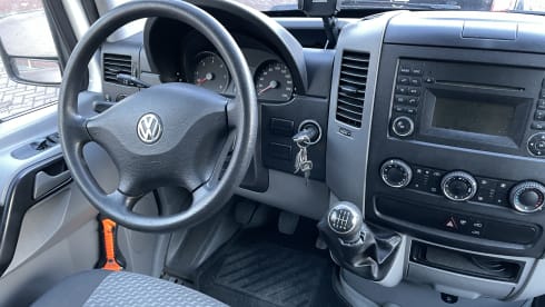 Luxury adventure off-grid Volkswagen Crafter