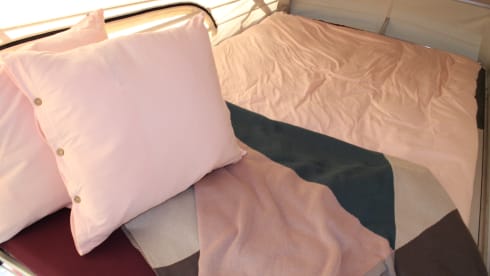 The freedom of camping, the luxury of a hotel room