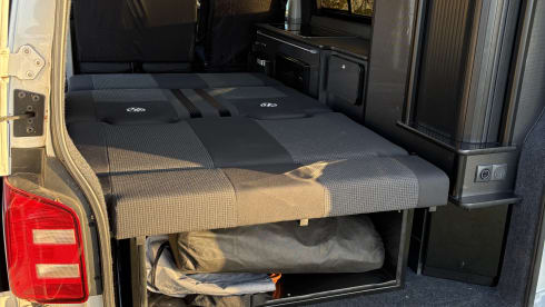 Caledonia  – VW custom campervan hire from Edinburgh Airport - Highlands Scotland 