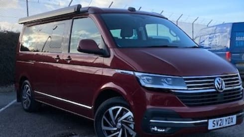 Strawberry – New VW California Ocean T6.1 DSG 2.0 TDI Automatic with drive assist