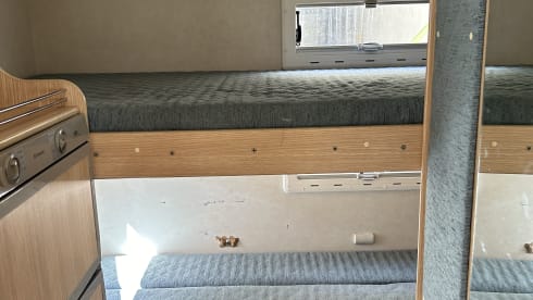 CAMPER MANSARDATO IDEALE PER FAMIGLIE