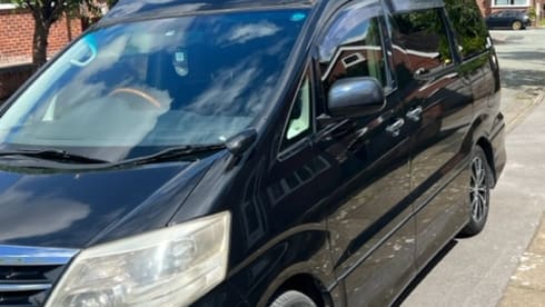 4 berth Toyota campervan from 2008