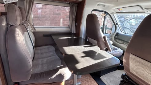 Captain Harold  – Fiat Adria Motorhome ready to go 