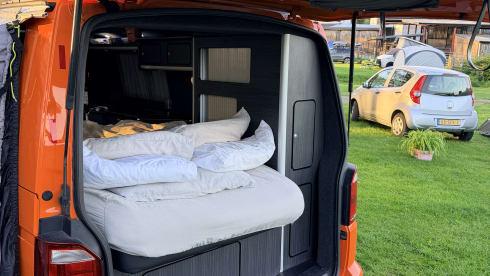 Nemo – 4 berth dog friendly campervan with Pop top