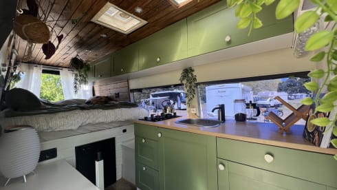 Bakbeest Bertje – 2p camper Bertje is looking for fun