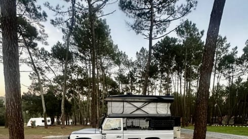 Silver Bullet Defender – 2p Land Rover bus from 2012