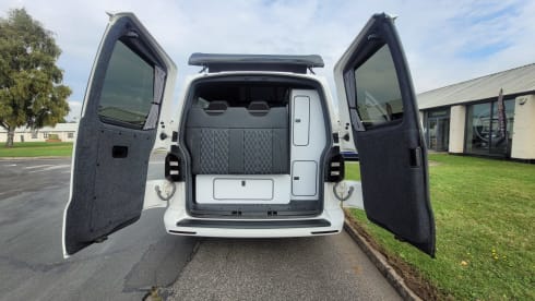 4 berth Volkswagen campervan