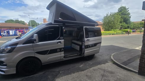 4 berth Ford campervan from 2018